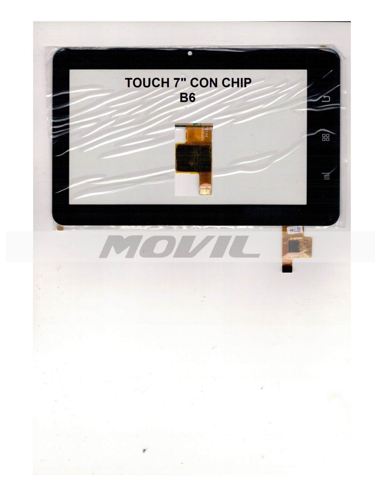 Touch tactil para tablet flex 7 inch CON CHIP B6